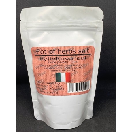 Pot herbs - bylinková středomořská sůl