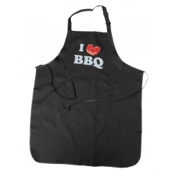 Zástěra s motivem "I love BBQ"